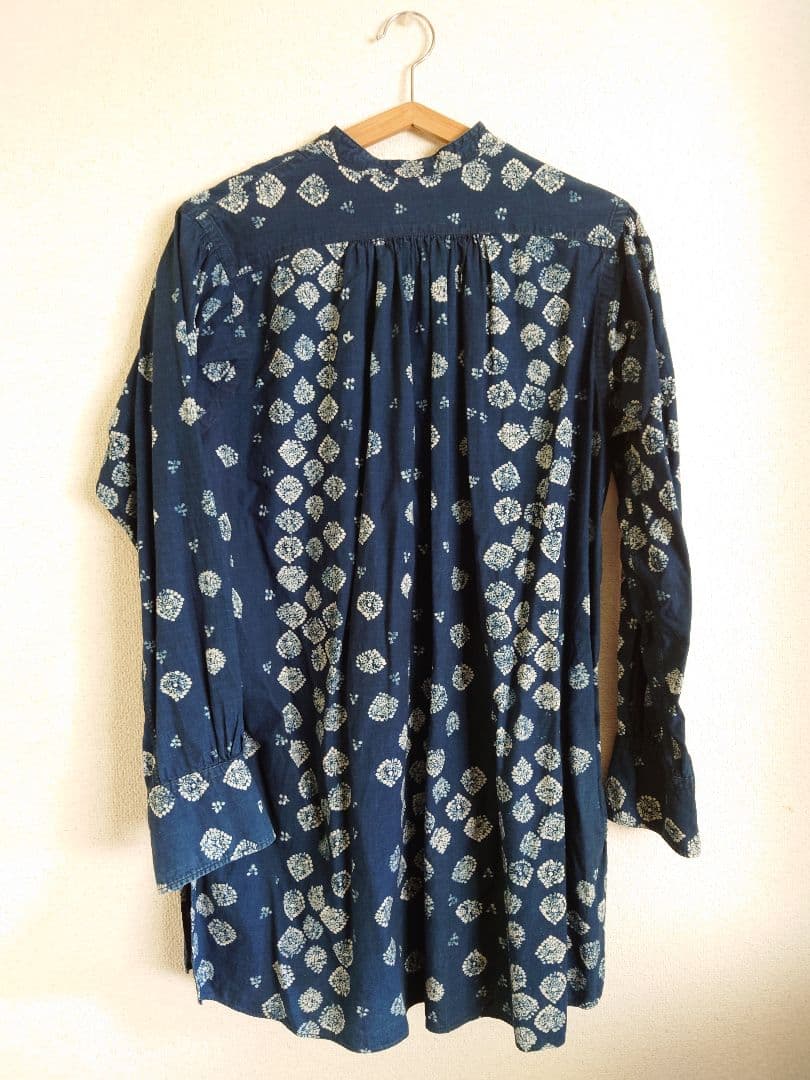 さらに値下げ！Rby45rpm　インディゴ天平柄チュニック　サイズ２