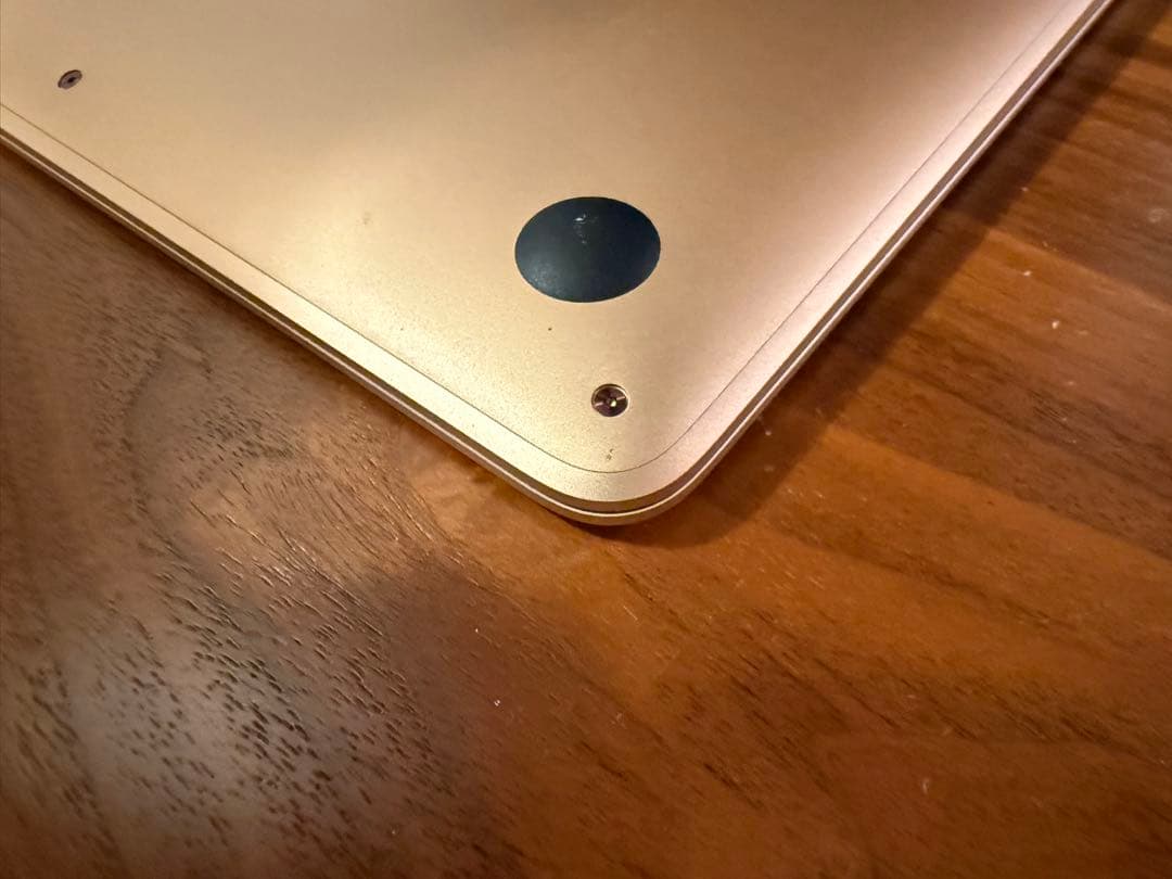 【￼美品】MacBook Air M1 ゴールド SSD256GB メモリ8GB