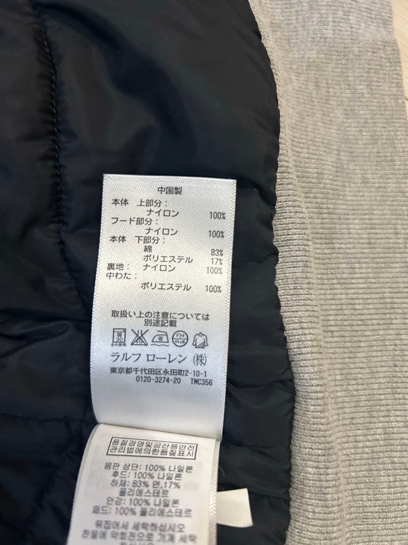 POLO RALPH LAUREN フード付きベスト M