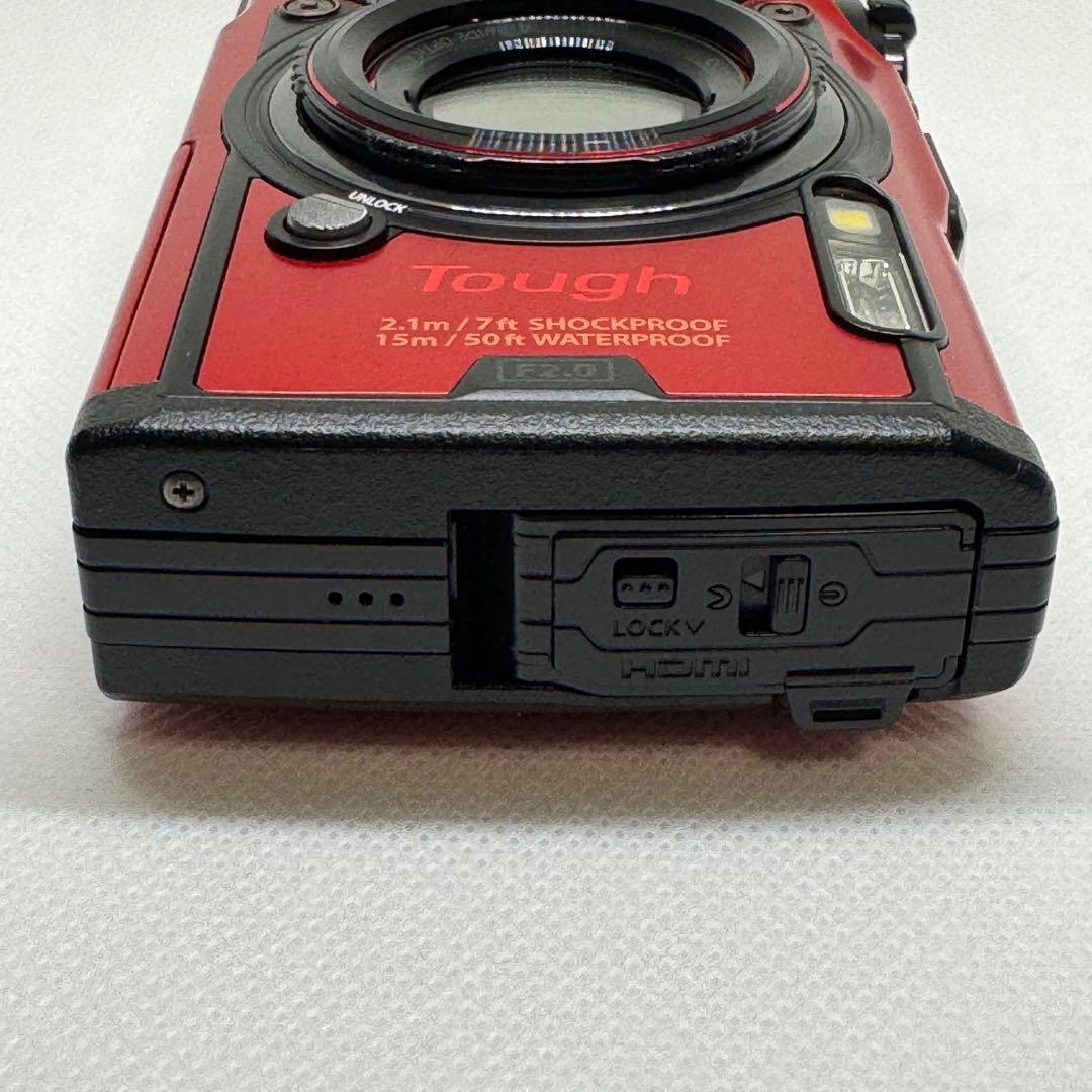 【美品/箱付】OLYMPUS TOUGH TG-6 4K 防水 レッド