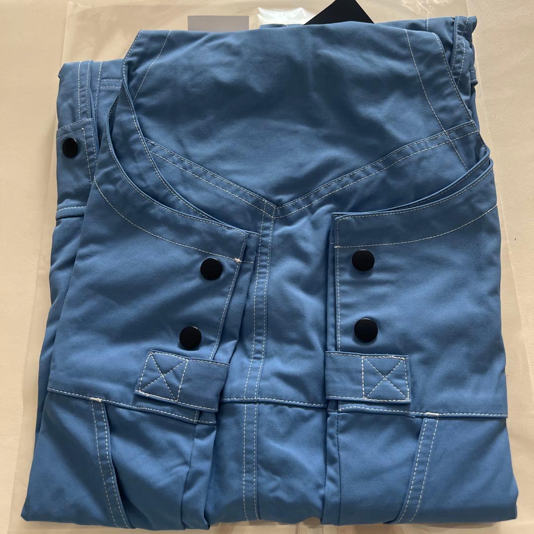 NIKE 青色 L オーバーオール