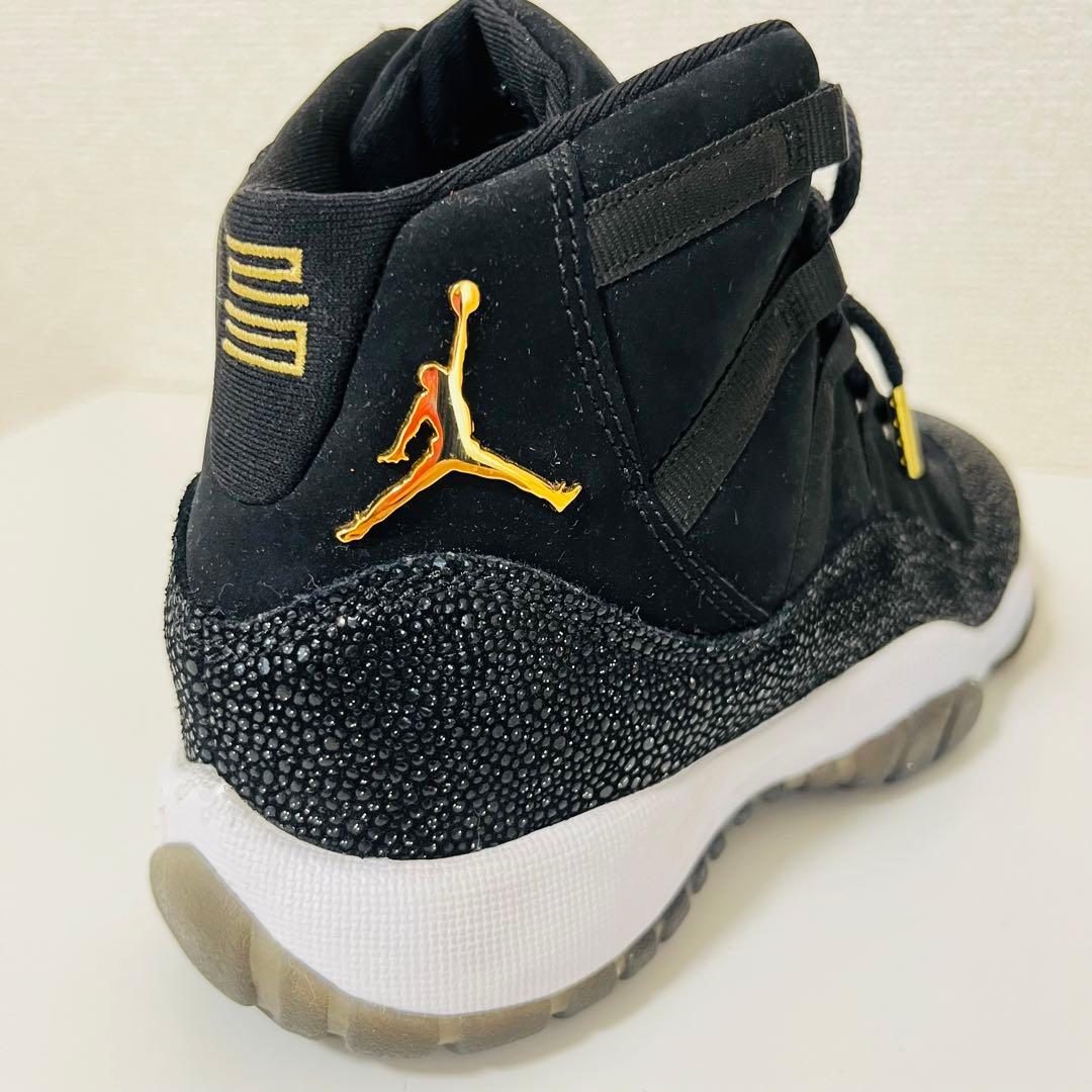 【美品】NIKE★AIR JORDAN11 RETRO PREM★22.5 黒