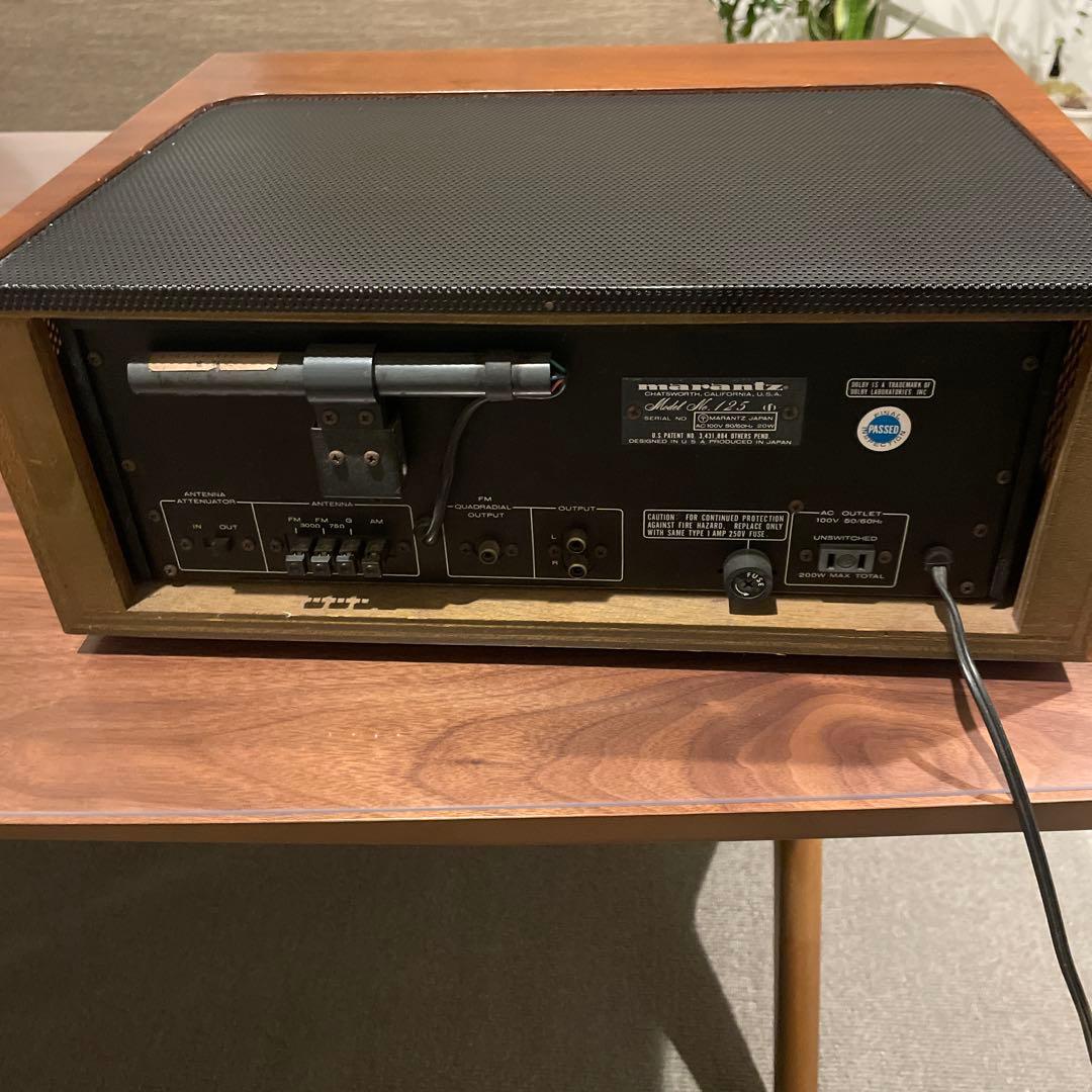 【即購入OK】Marantz Model125 チューナー 木製ケース付き