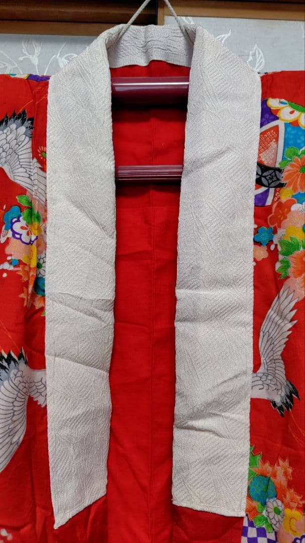 RK523アンティーク子供着物めちゃくちゃ綺麗着丈125センチ裄丈63長襦袢