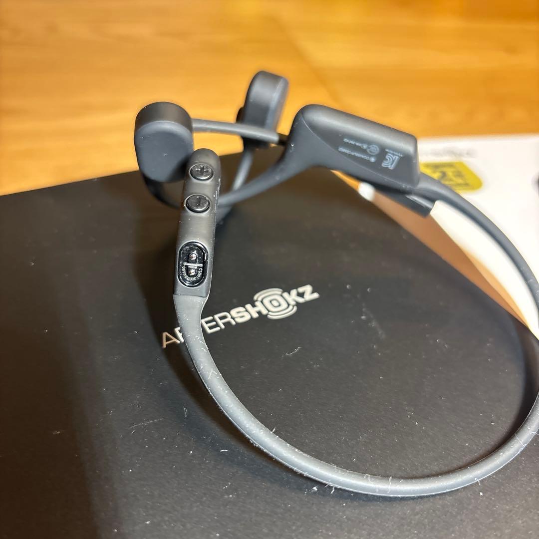 AFTERSHOKZ OPENCOMM 骨伝導イヤホン ブラック