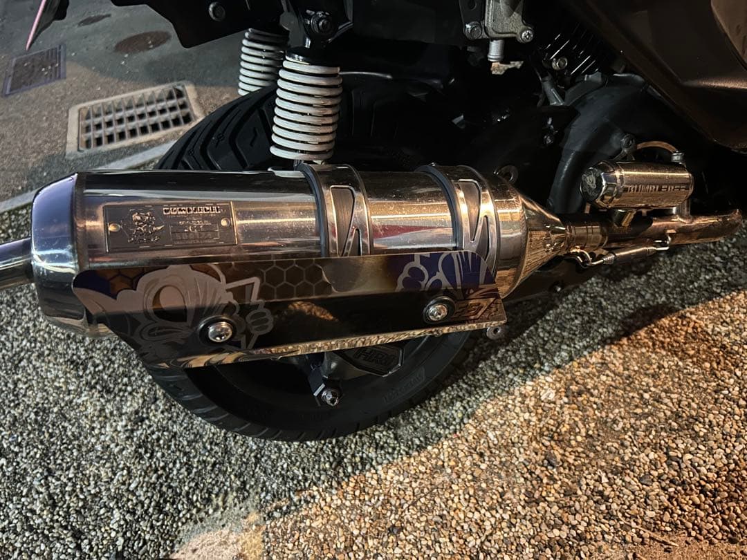 シグナス3型マフラー