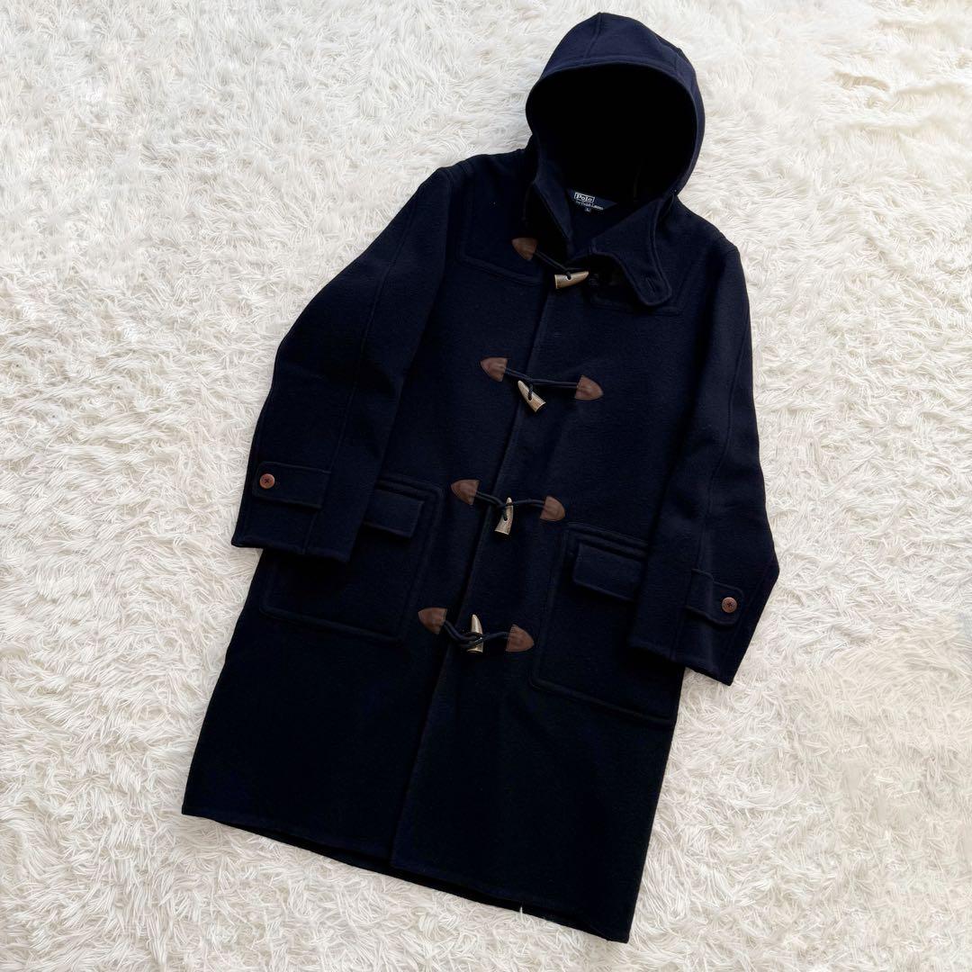 Polo by Ralph Lauren ダッフルコート 三角タグ ネイビー L