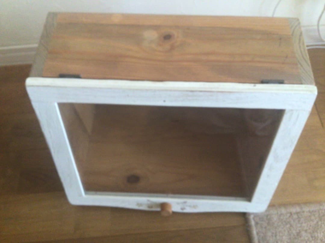 アンファン　ガラスキャビネット　レア