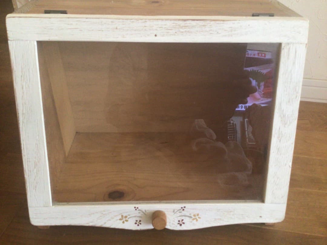 アンファン　ガラスキャビネット　レア