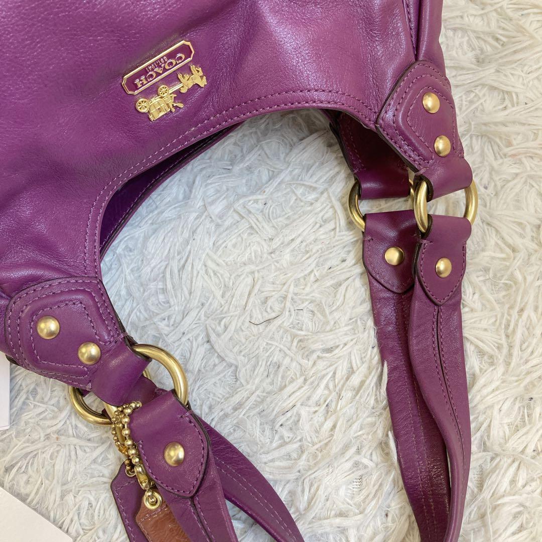 極美品 vintage coach old archive hobo