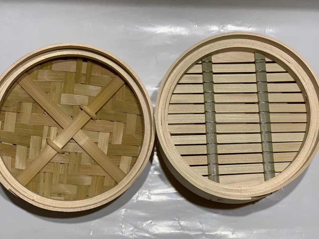 ひろ様、購入予定商品・桧製蒸籠27センチ１段・蒸し板セット　40×40蒸し布1枚