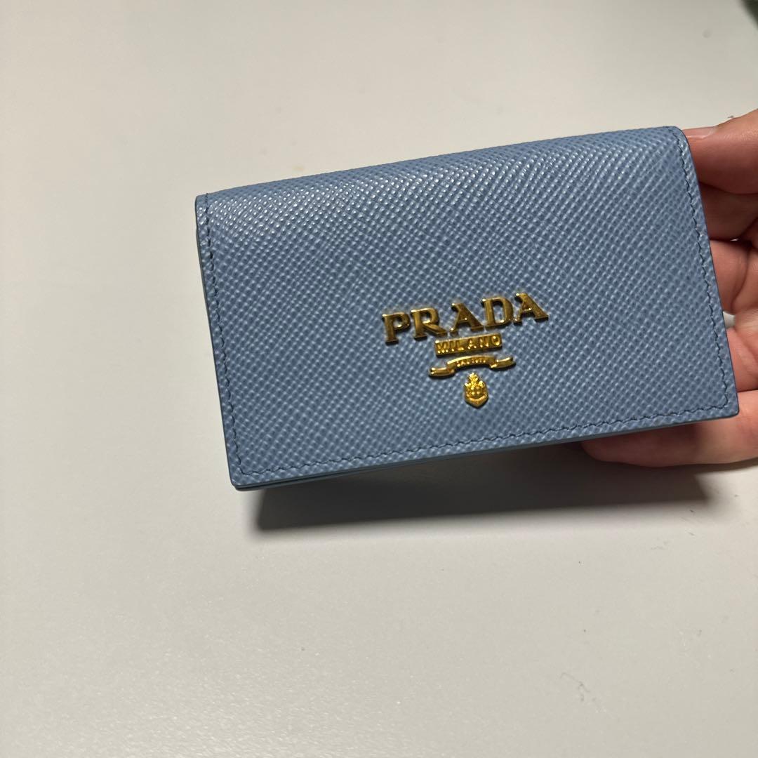 【送料無料】美品PRADA カードケース