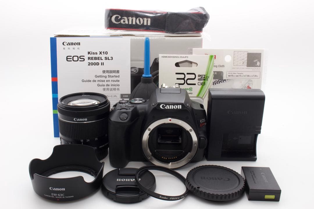 新品級美品❣️EOS Kiss X10 Wi-Fi Bluetooth スマホ転送