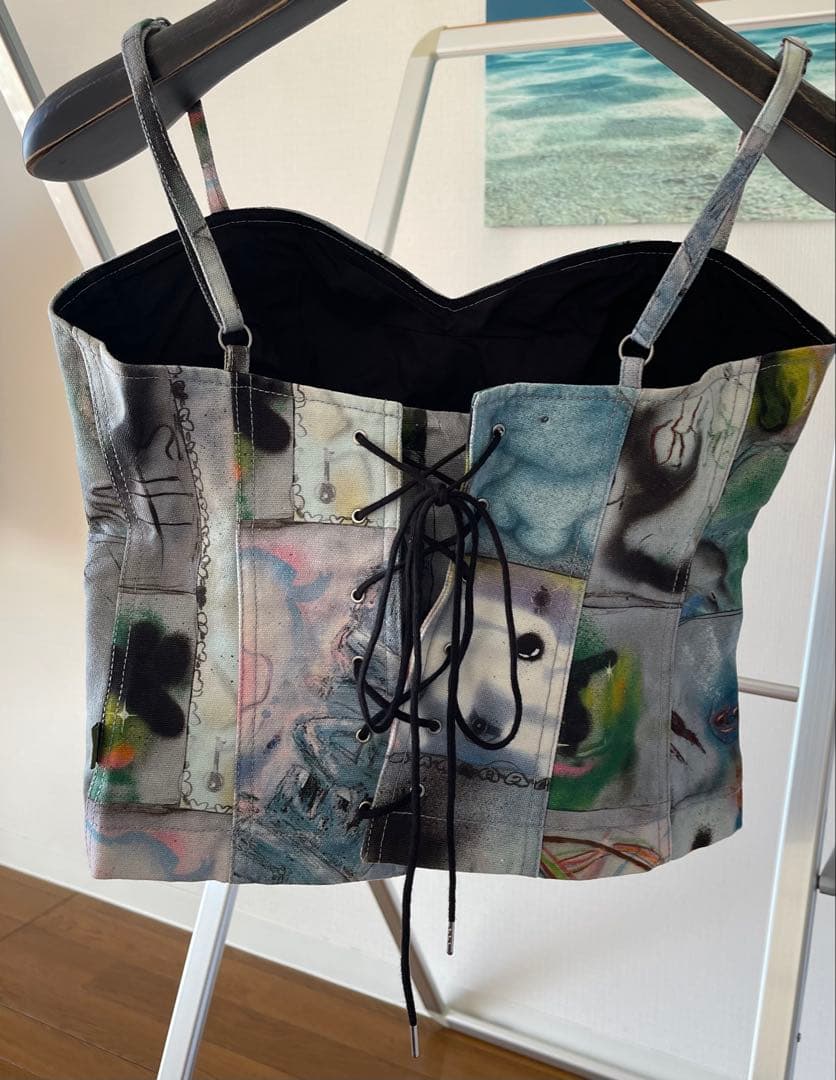 22SS HEAVEN BY marc jacobs コルセットキャミ　M