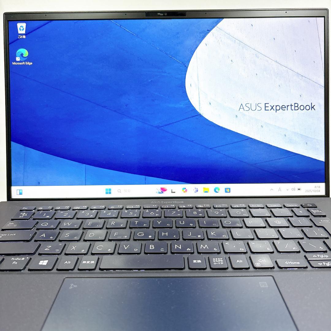 【超軽量×大容量SSD1TB】ASUS ExpertBook B9 836