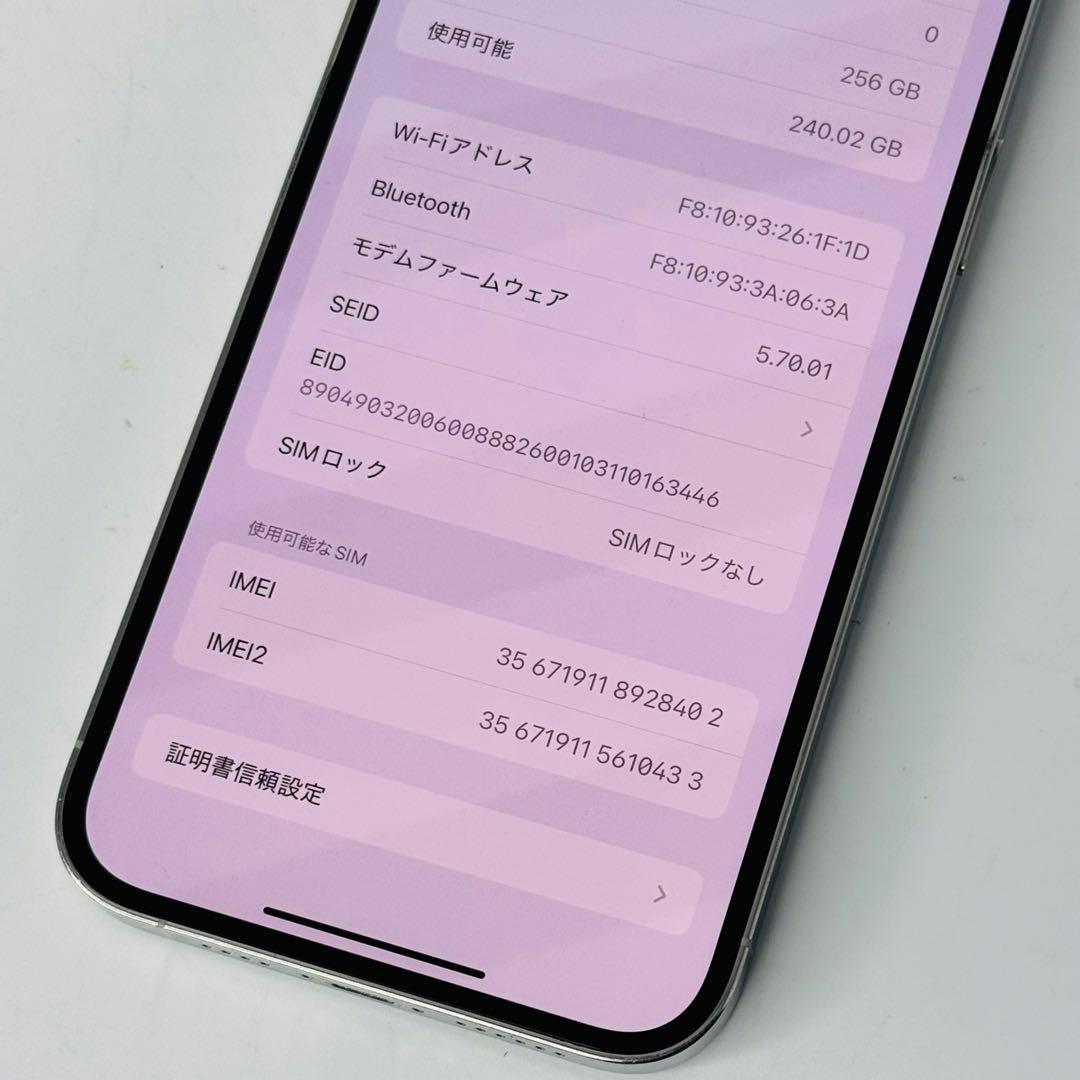 iPhone 12 Pro Max シルバー 256 GB SIMフリー