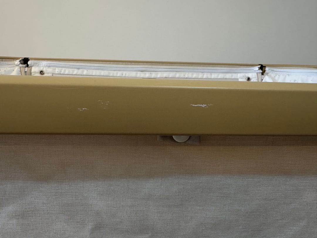 HZDMJ ベビーベッド　カーキ(ベージュ)