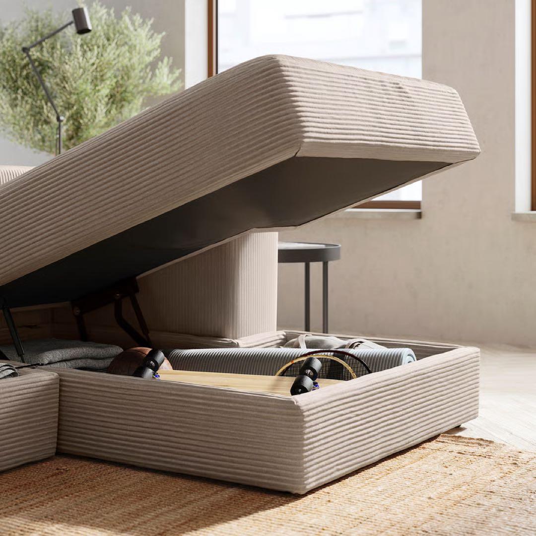 【1/2】IKEA イケア JÄTTEBO イェッテボ ソファ 寝椅子 右