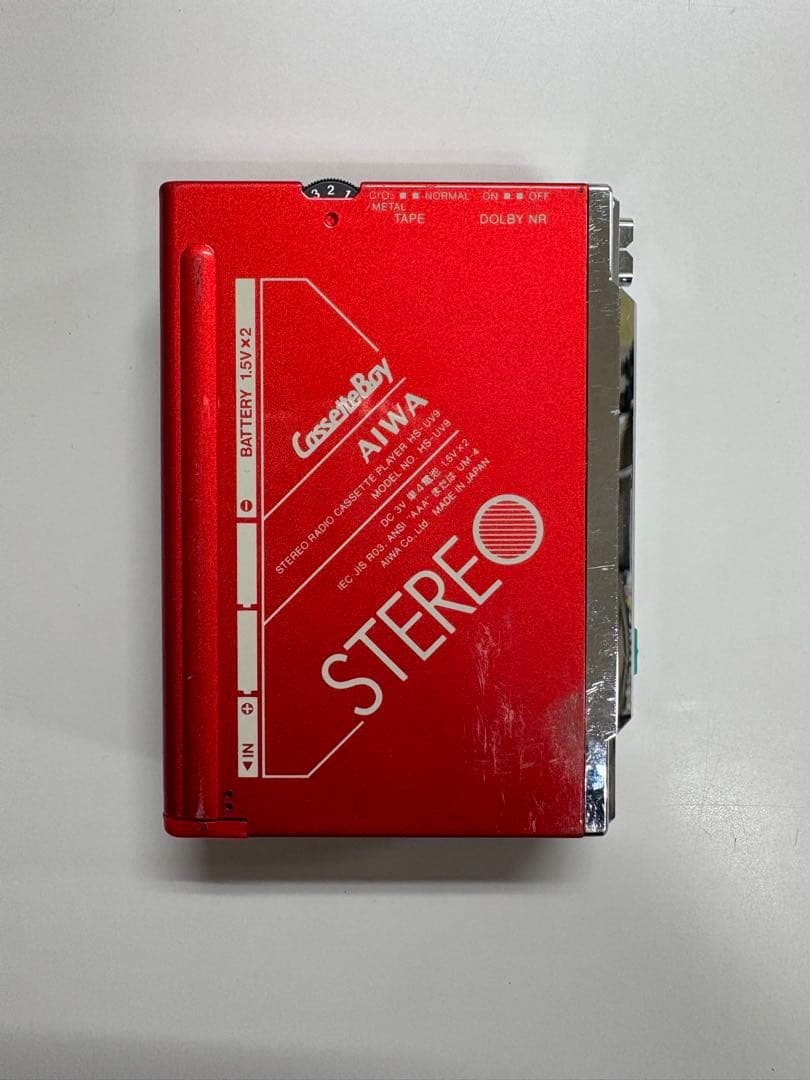 当時物　AIWA HS-UV9 アイワ ラジオカセットプレーヤー