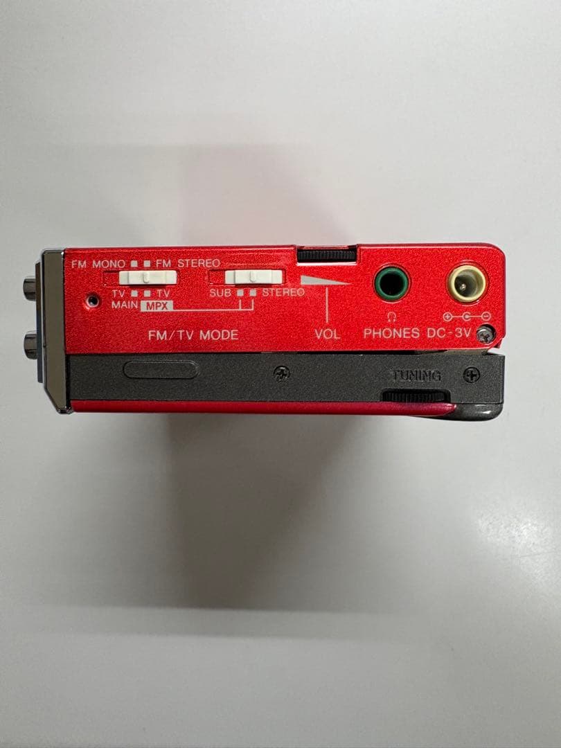 当時物　AIWA HS-UV9 アイワ ラジオカセットプレーヤー