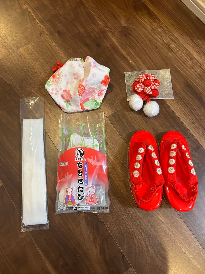 七五三 3歳女子　着物セット