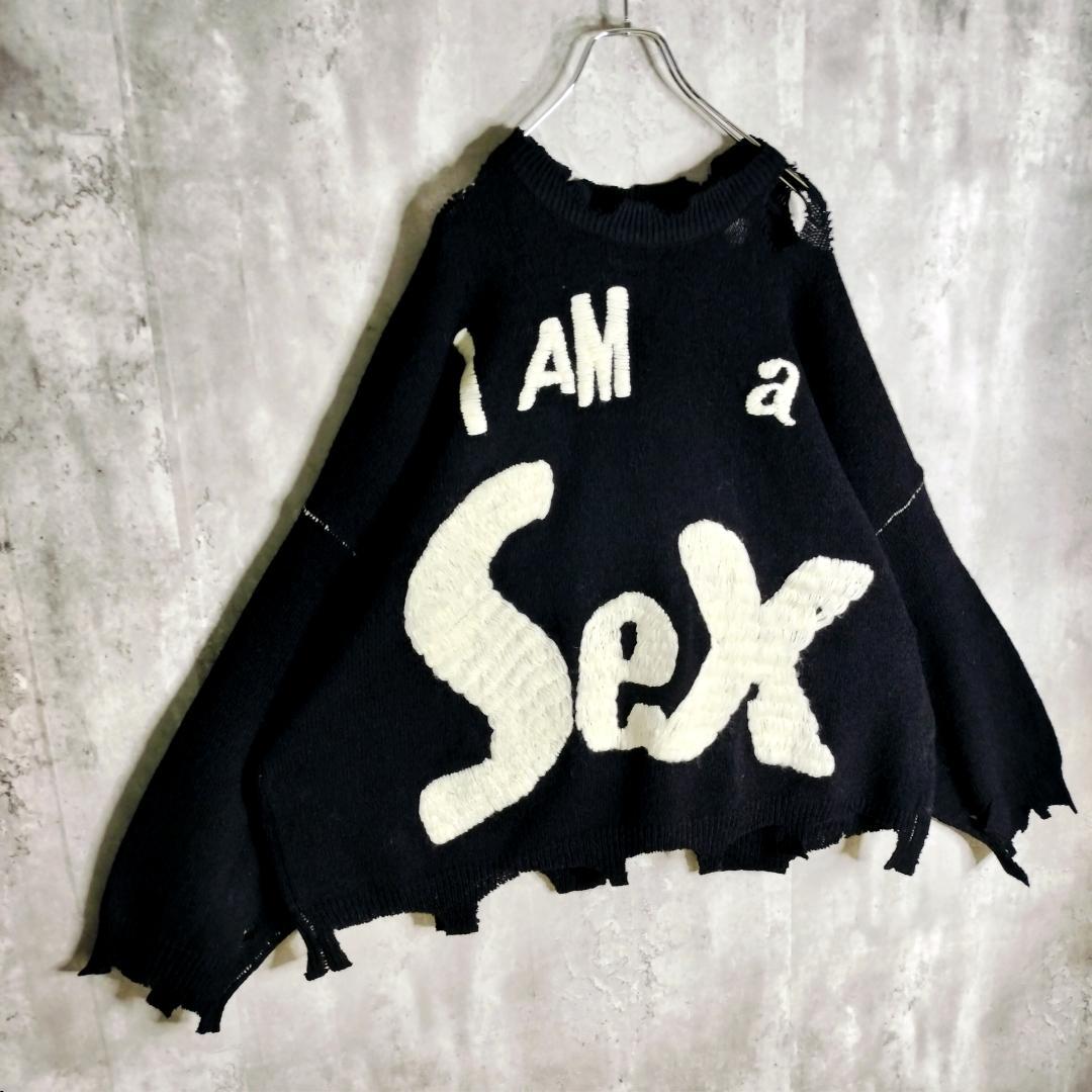 【新品】セントマイケル × セックスピストルズ 22AW ニット ダメージ加工