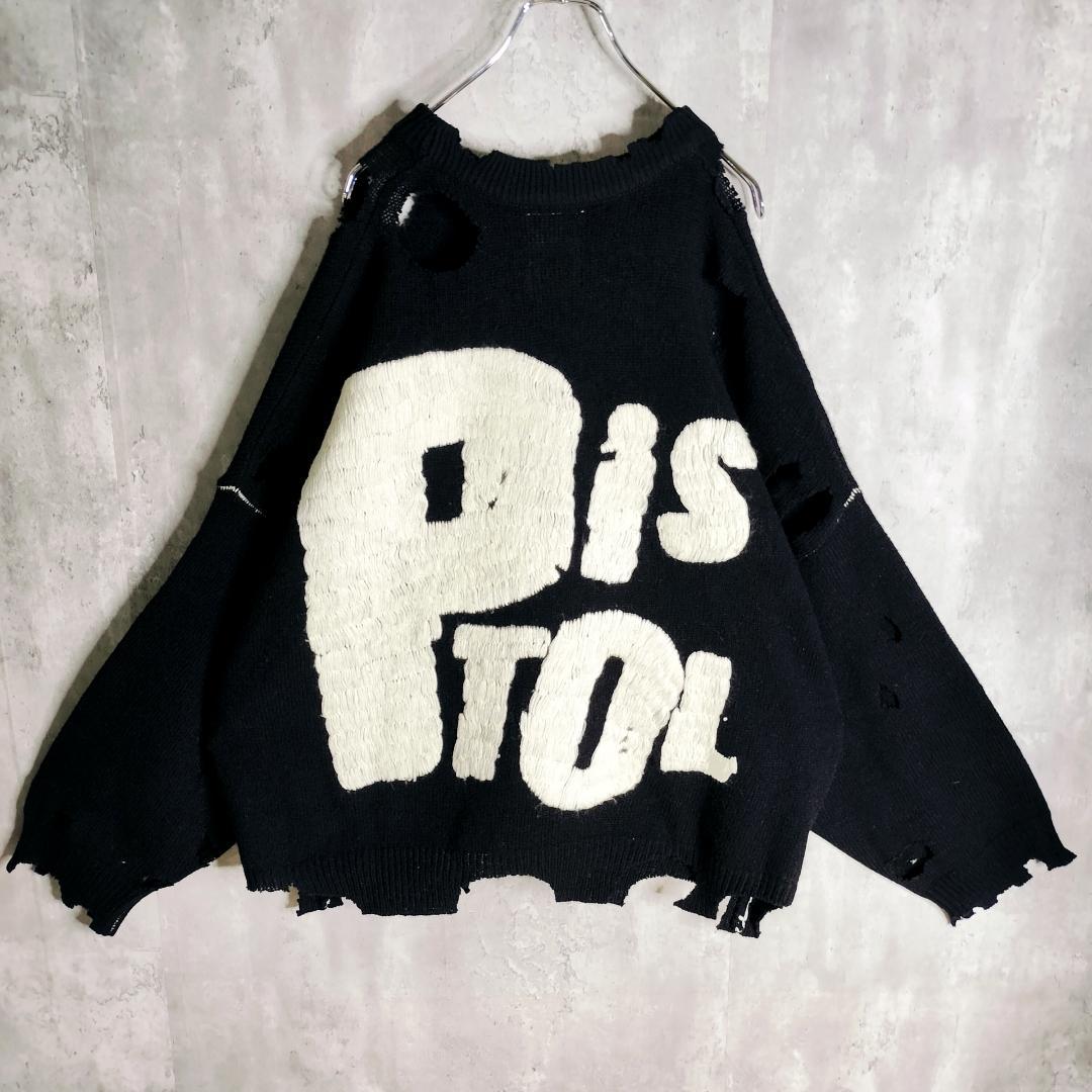 【新品】セントマイケル × セックスピストルズ 22AW ニット ダメージ加工