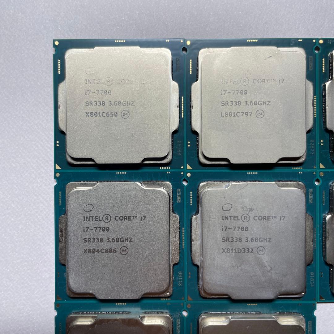 Intel Core i7-7700 CPU 3.60GHz ①