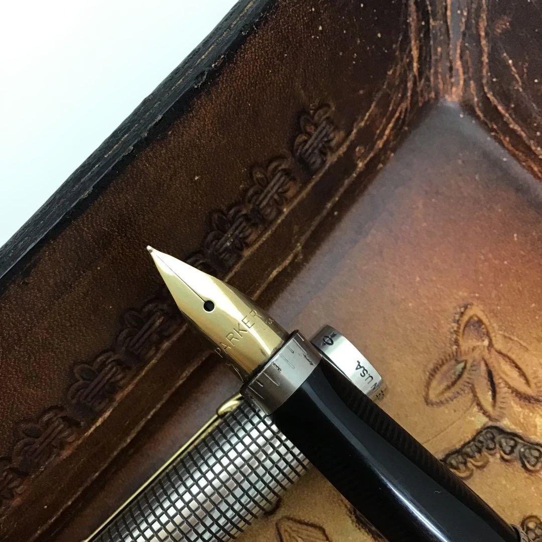 ‼️PARKER‼️パーカー75スターリングシルバー万年筆　U.S.A 14金ペン