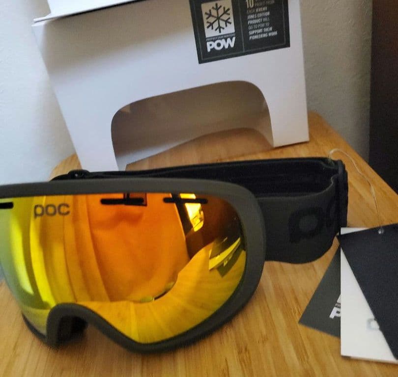 ポック Fovea クラリティ POW JJ スキーゴーグル ビスマスグリーン