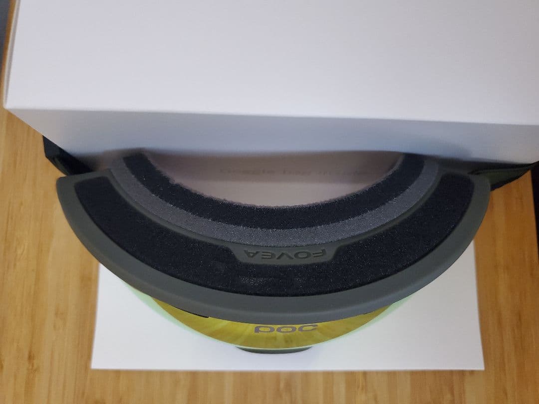 ポック Fovea クラリティ POW JJ スキーゴーグル ビスマスグリーン