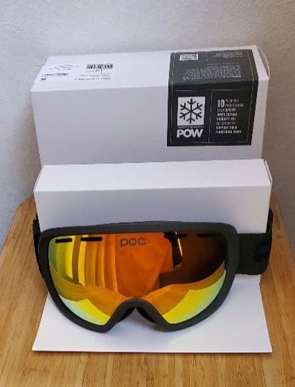 ポック Fovea クラリティ POW JJ スキーゴーグル ビスマスグリーン