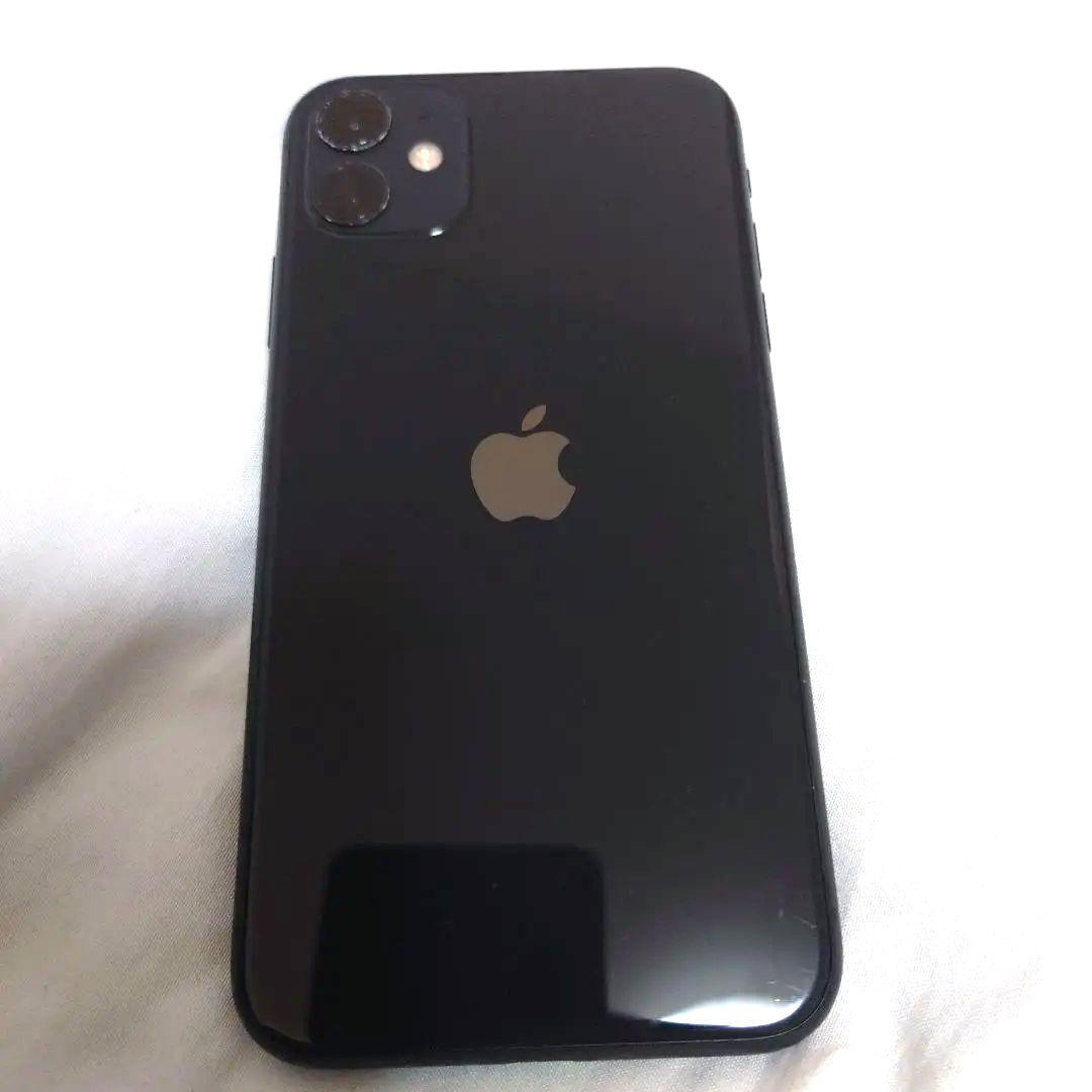 Apple iPhone11 ブラック スマートフォン本体 64gb