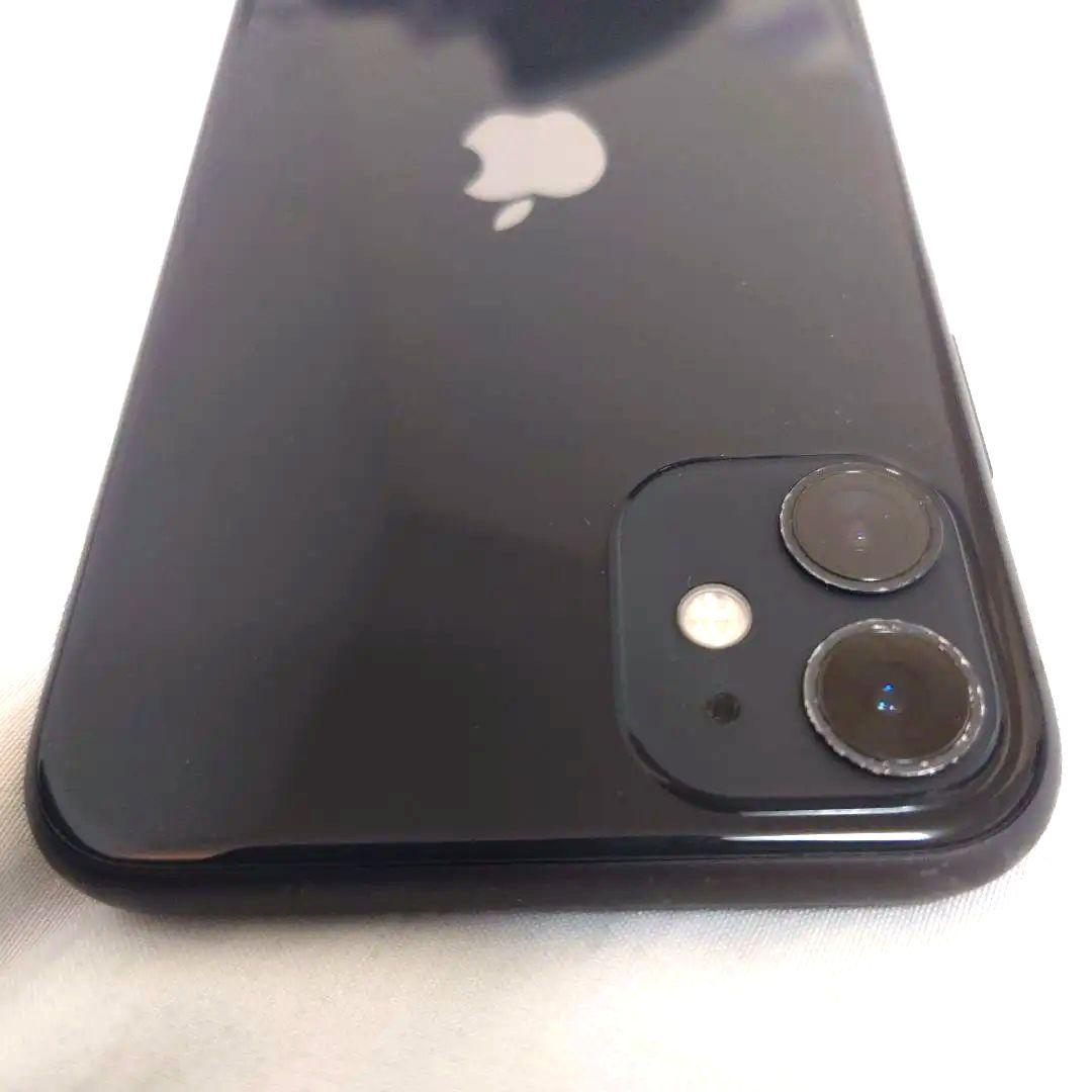 Apple iPhone11 ブラック スマートフォン本体 64gb