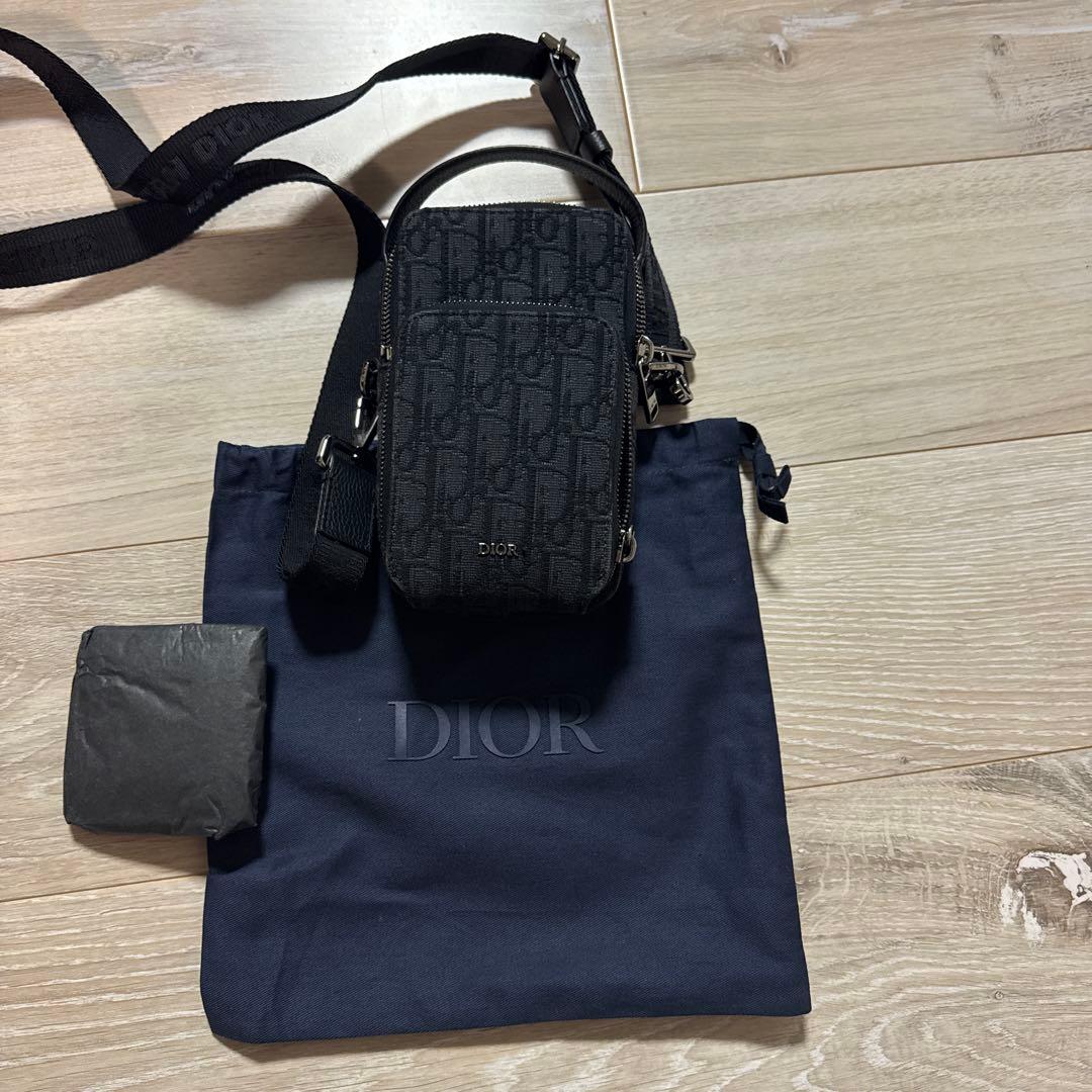 ディオール　オブリーク　ライダー　ポーチ　ショルダーバッグ