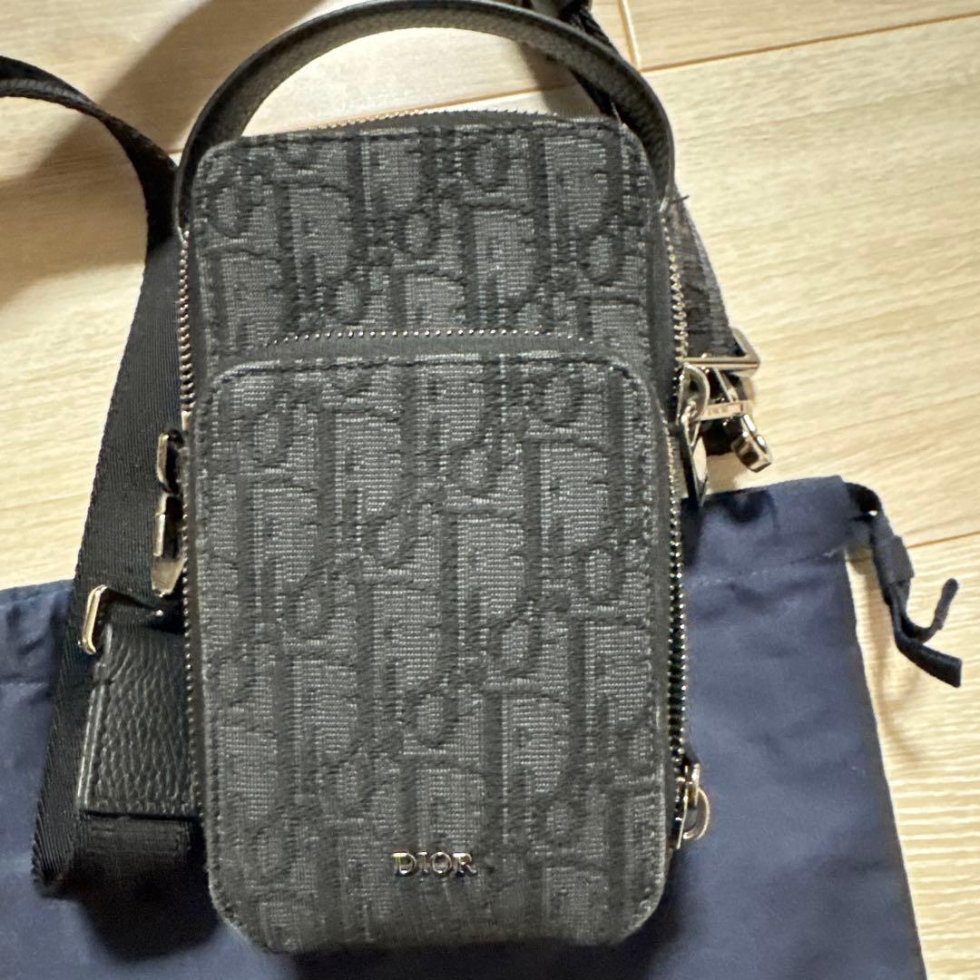 ディオール　オブリーク　ライダー　ポーチ　ショルダーバッグ
