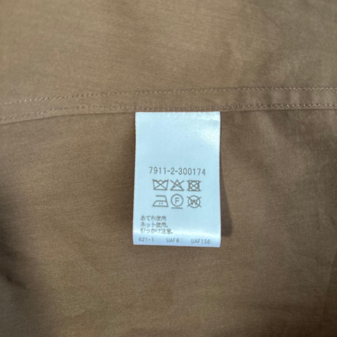 （未使用）BLAMINK コットン レギュラー カラーシャツ 36