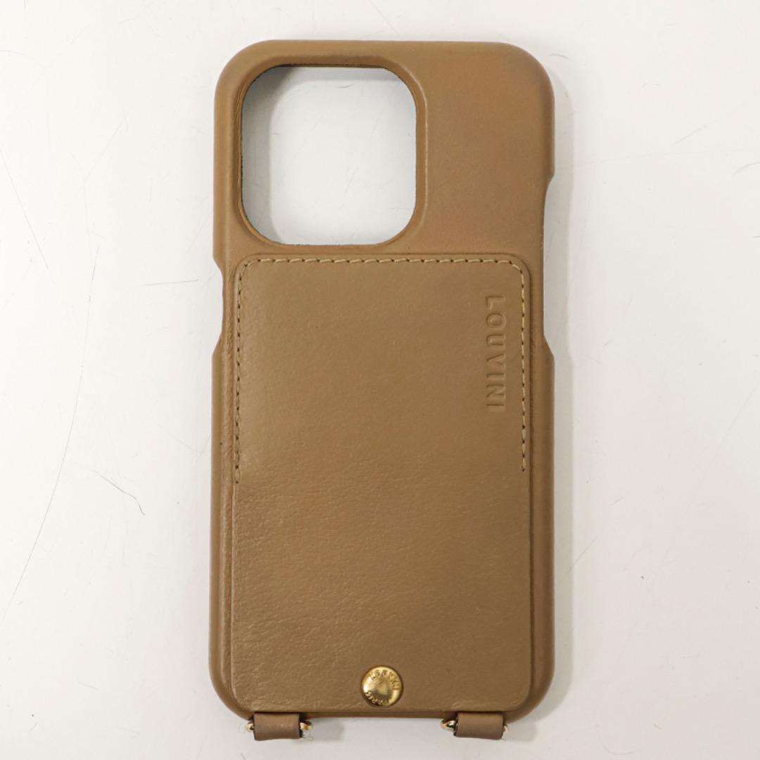 H4911Mルヴィニパリ　iPhone 15 Pro　スマホケースxストラップ