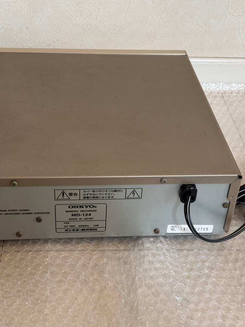 ONKYO オンキョー MDデッキ MD-124