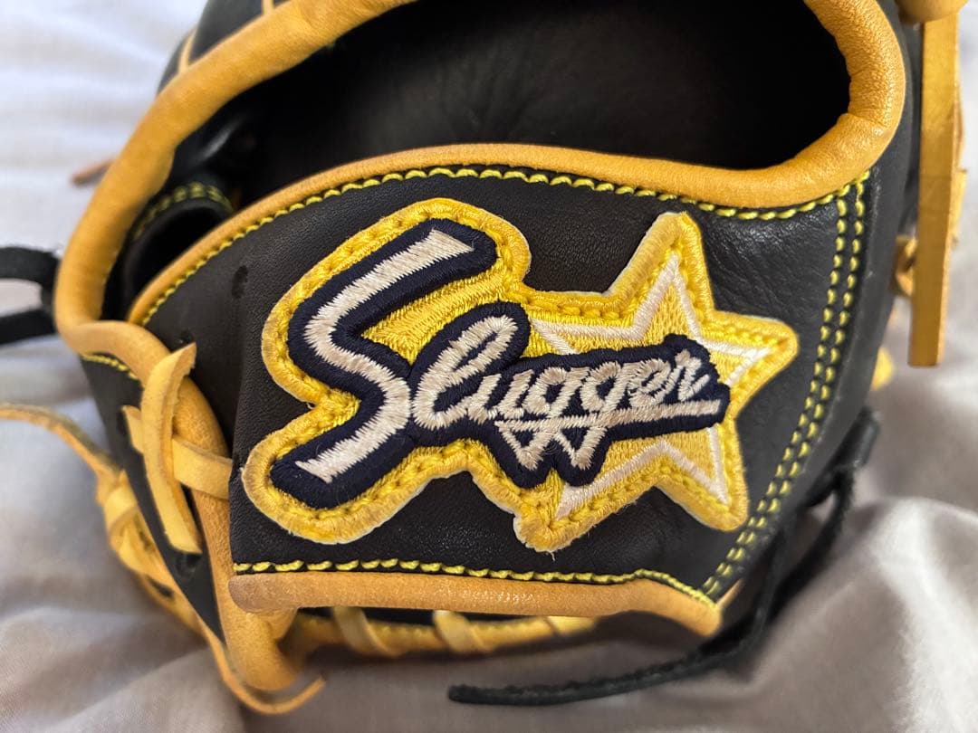 Sugger 軟式グローブ 黒/黄