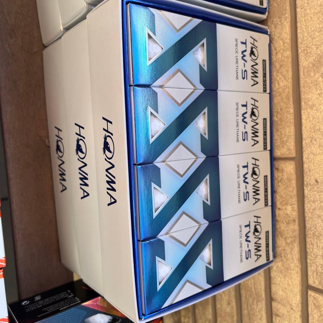 HONMA TW-S 6ダース　72球 他　未使用おまけ48球 合計120球