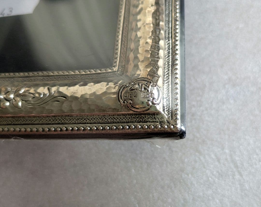 銀製フォトフレーム　ギリシャ製　シルバー950