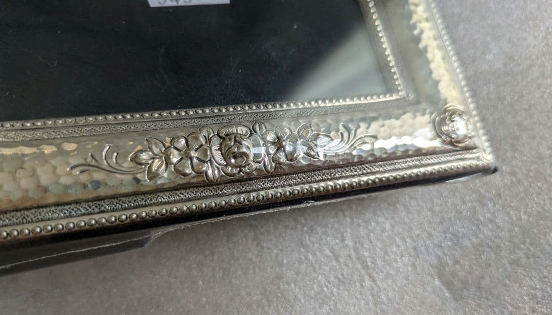 銀製フォトフレーム　ギリシャ製　シルバー950