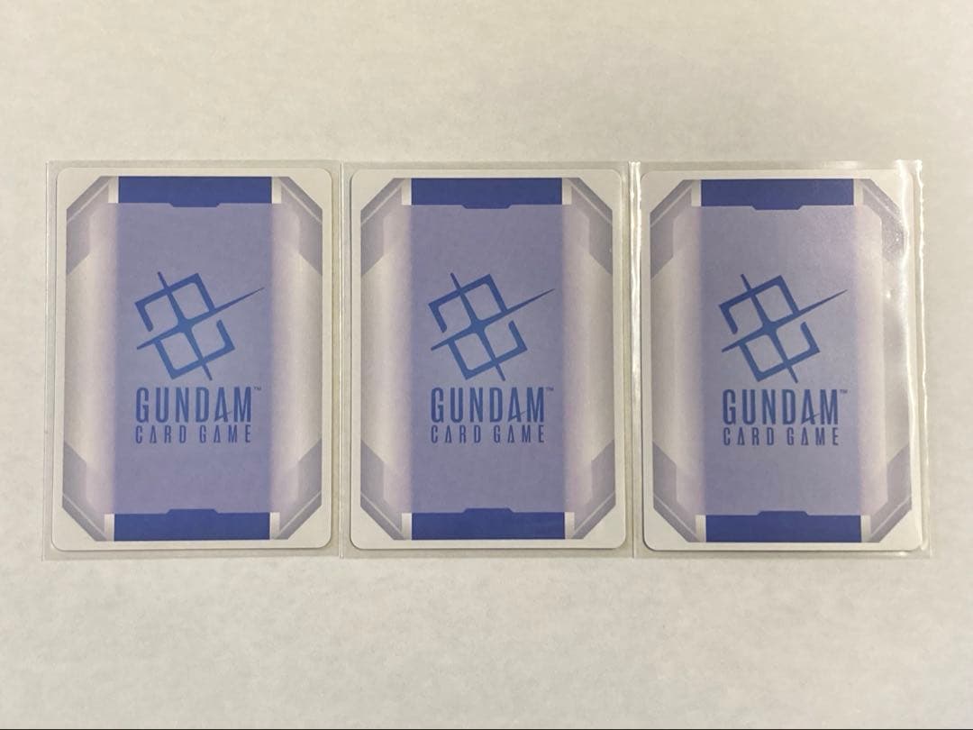 パラレル3種セット ガンダムエクシアLR+ 刹那 ガンダムカードゲーム GCG