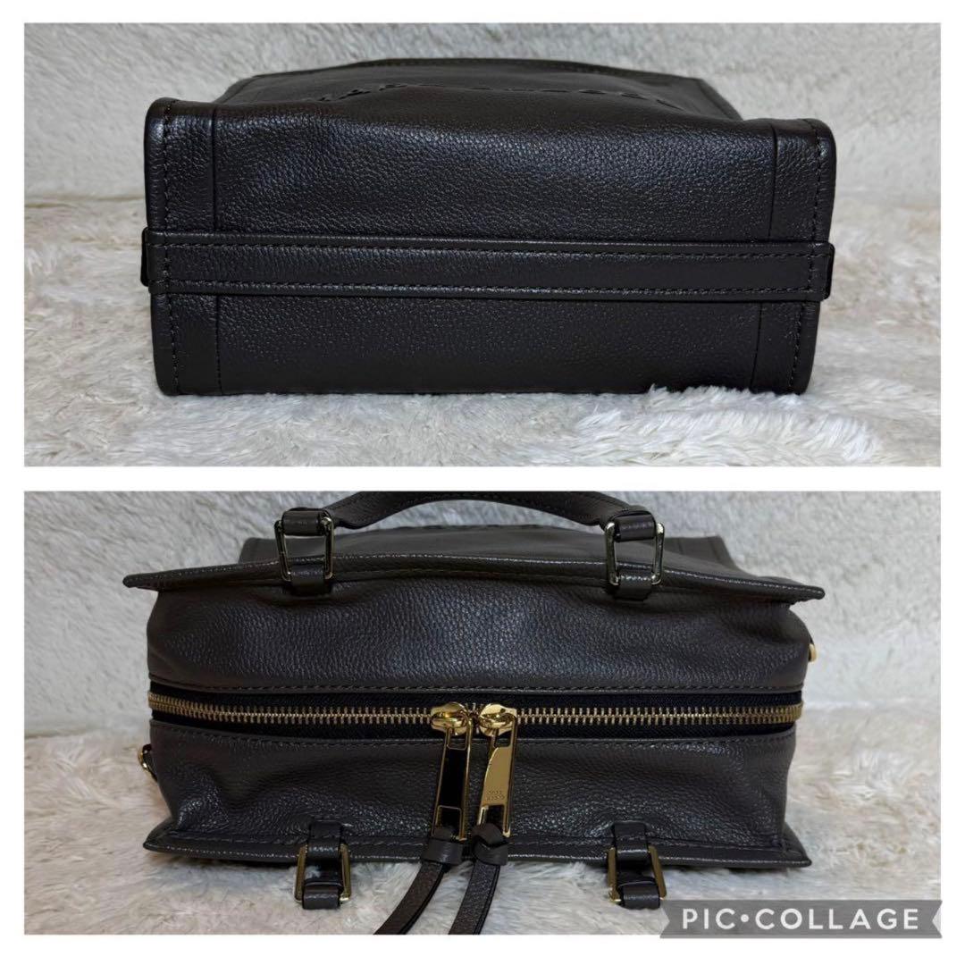 【美品】マーク ジェイコブス 2way THE BOX SHOPPER 29