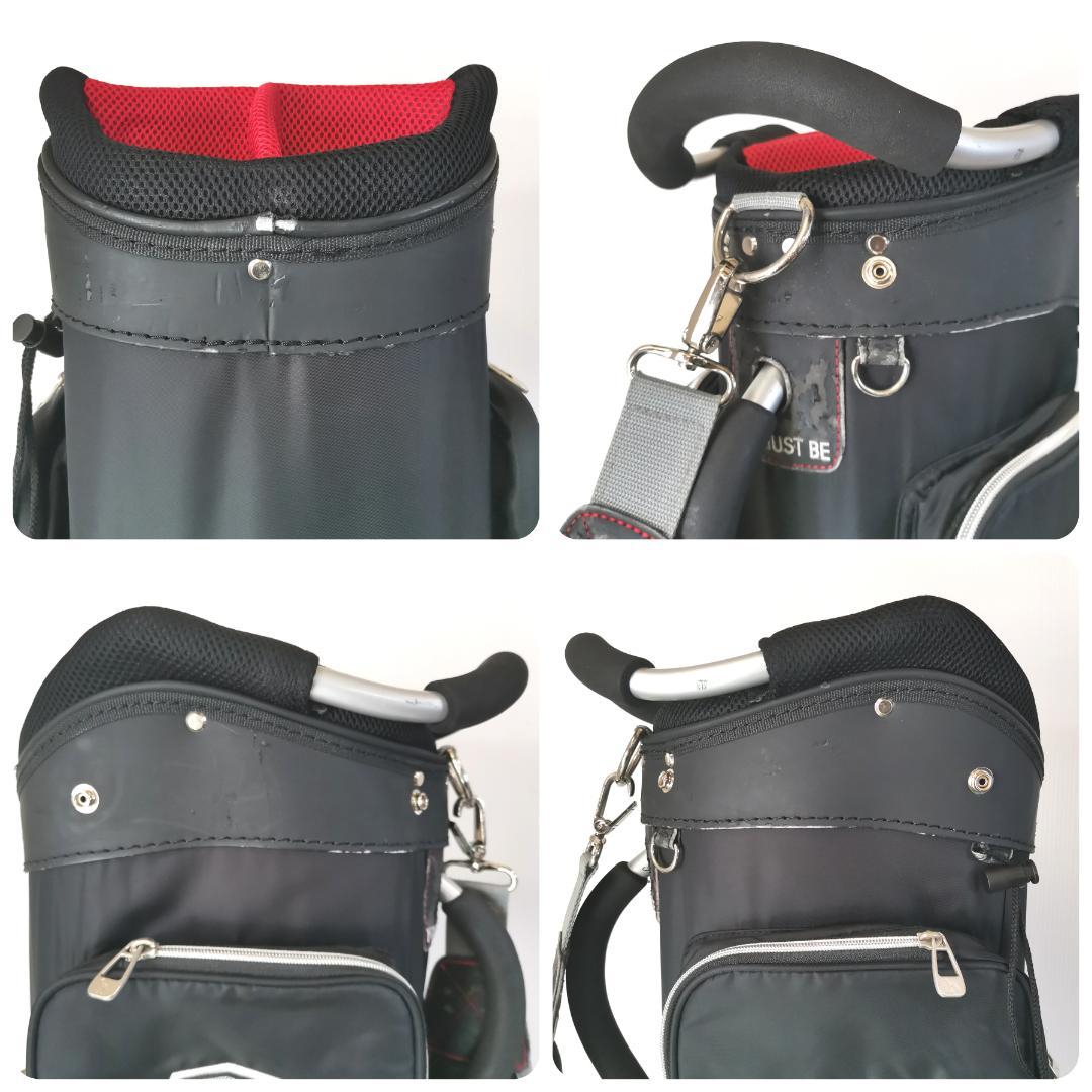 【超軽量】adabat アダバット キャディバッグ パイプハンドル ブラック