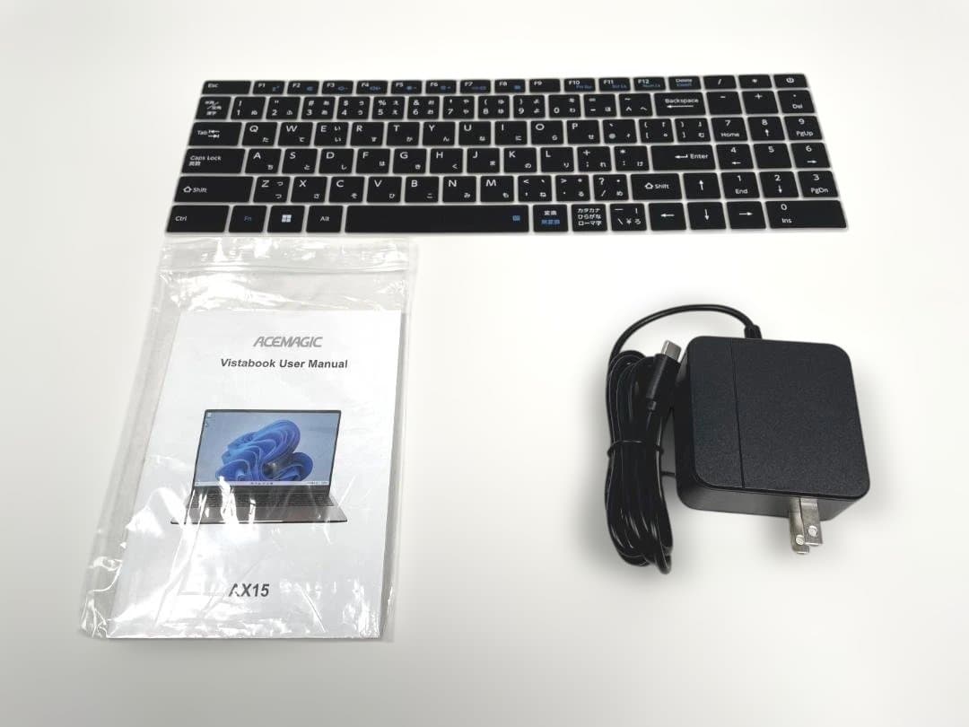 使用短め ACEMAGIC AX15 ／Intel N150ノートPC