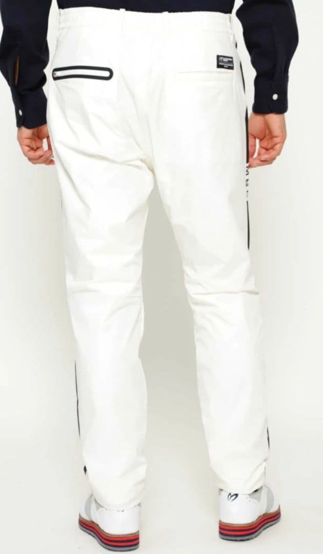 マスターバニー　2WAY ナイロン ウルトラ ストレッチ タフタ パンツ　白黒