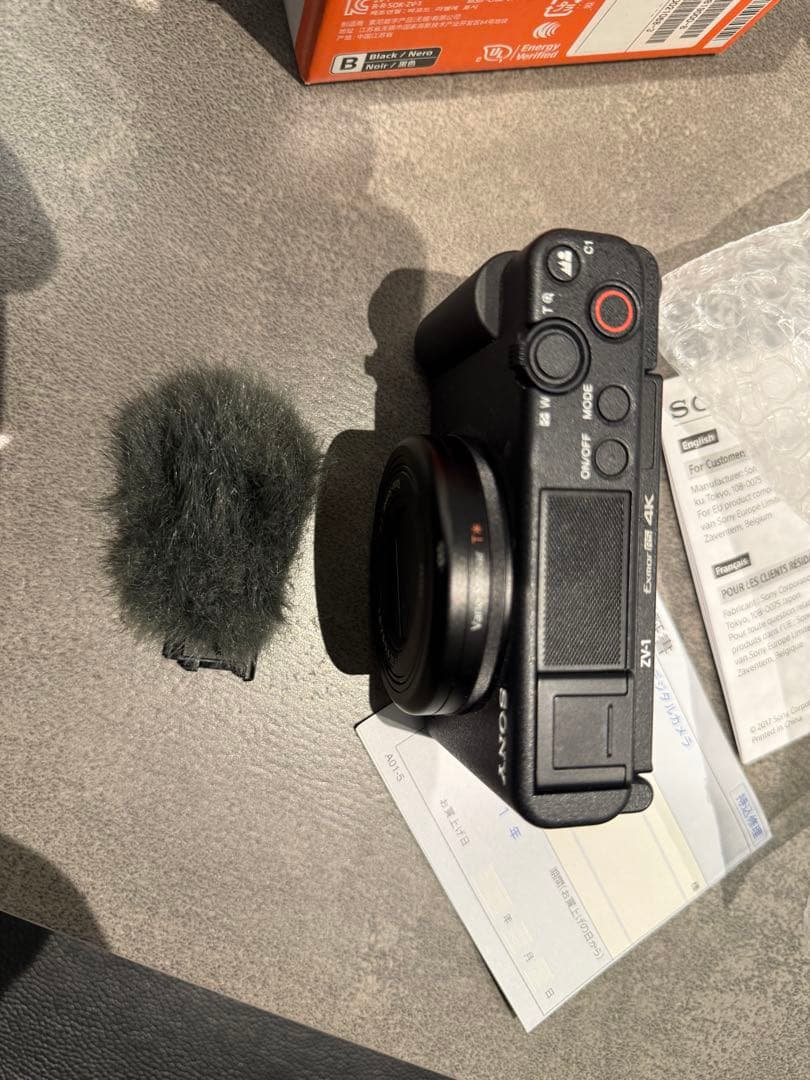 SONY VLOGCAM ZV-1 シューティンググリップバッテリー