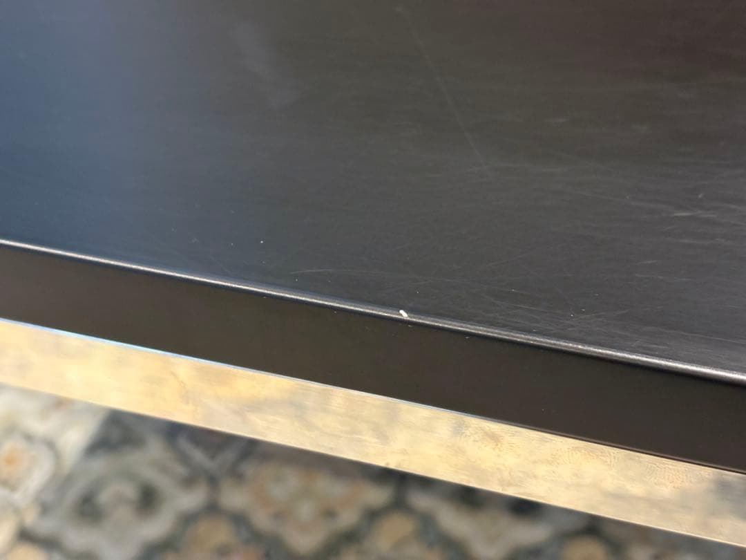 ローテーブル センターテーブル フラットローテーブル ブラック モダン SG